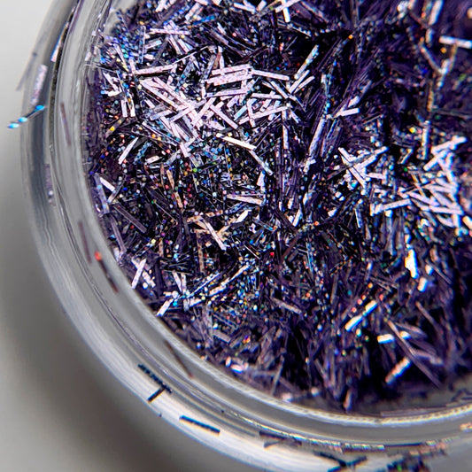 Lavender Tinsel Glitter