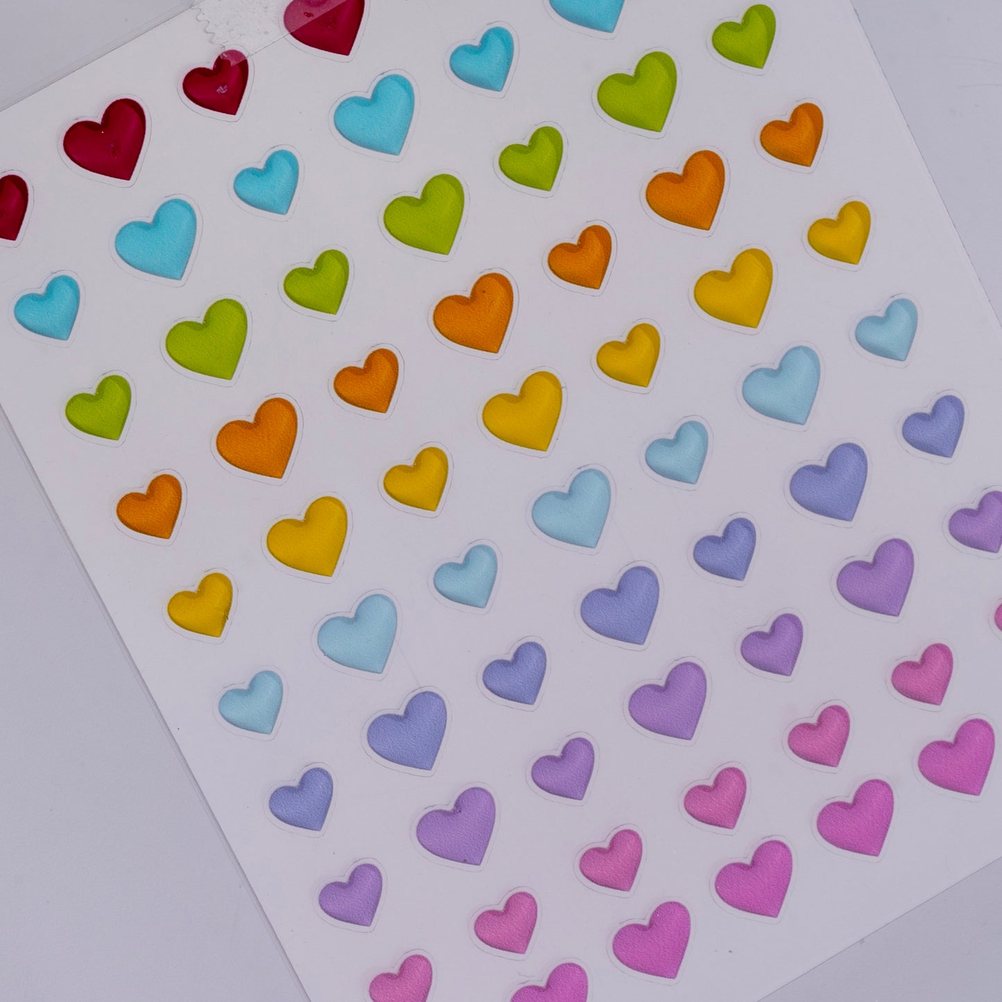 Syrup Heart Nail Stickers