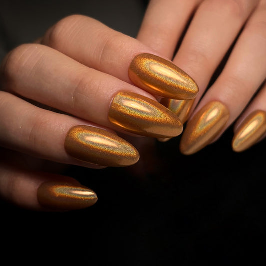 Gold Holo Chrome