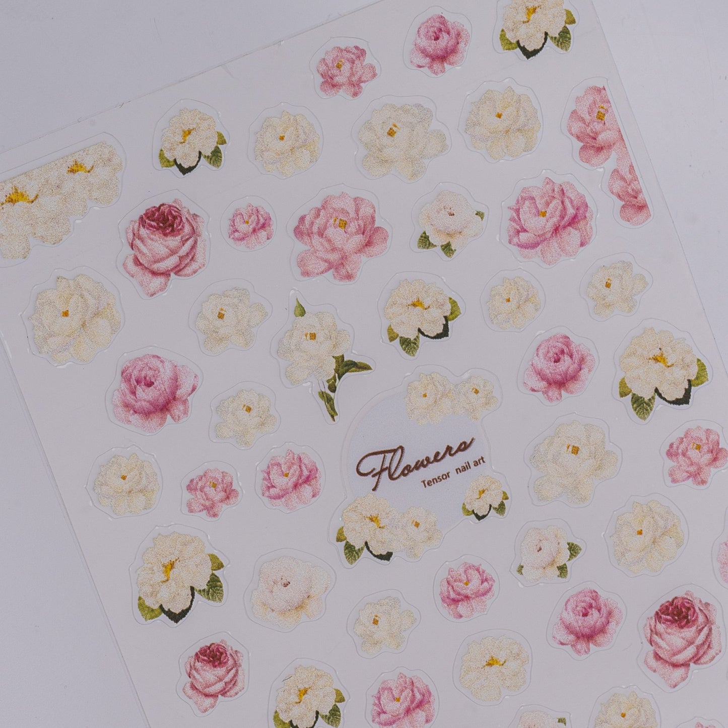 Garden Rose Nail Stickers