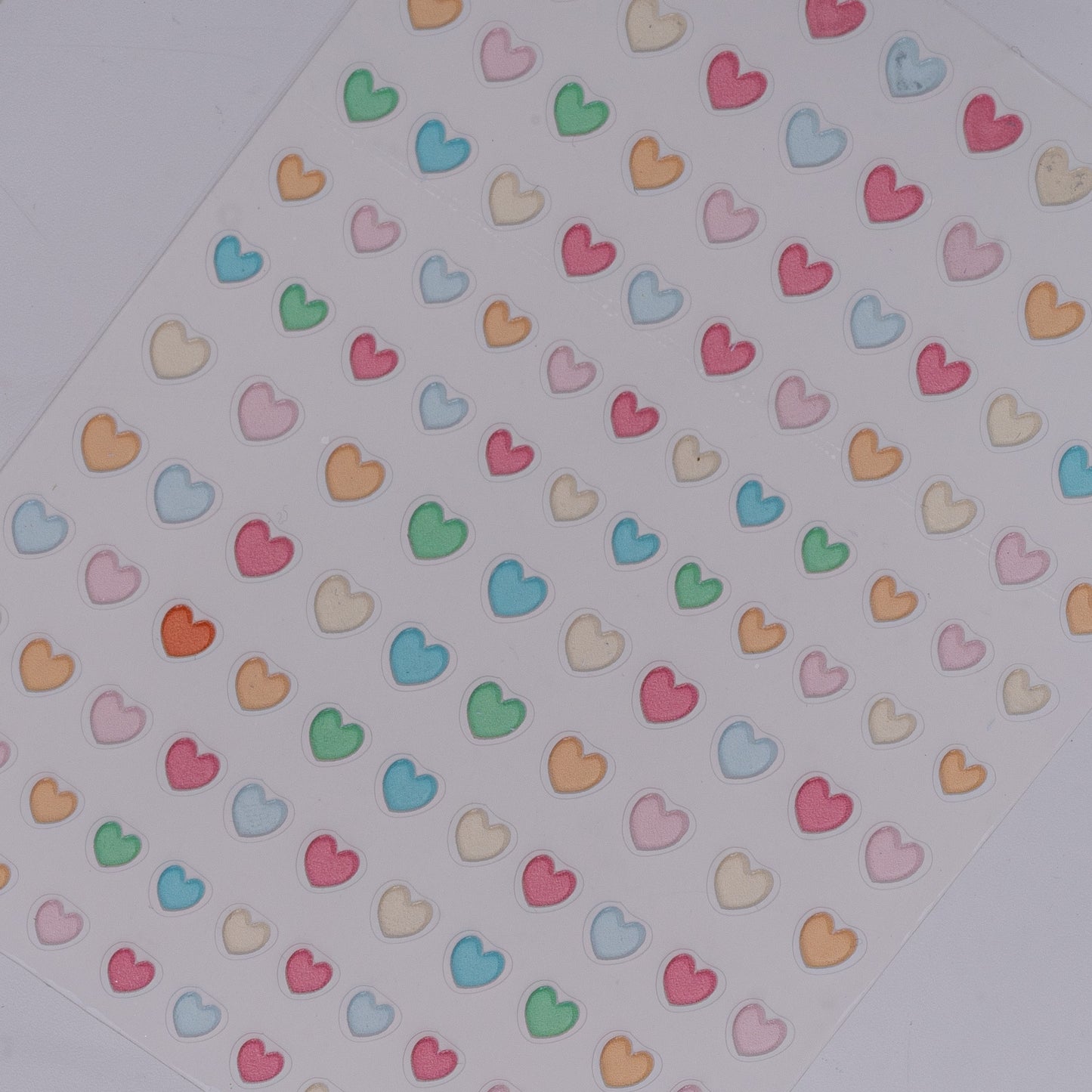 Jelly Hearts Nail Stickers