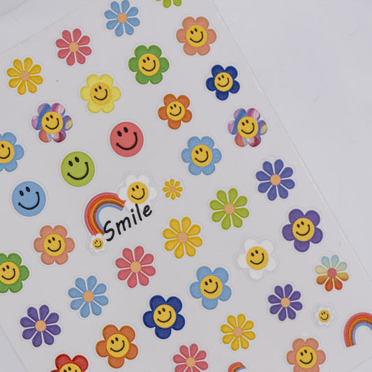 Happy Hippie Nail Stickers