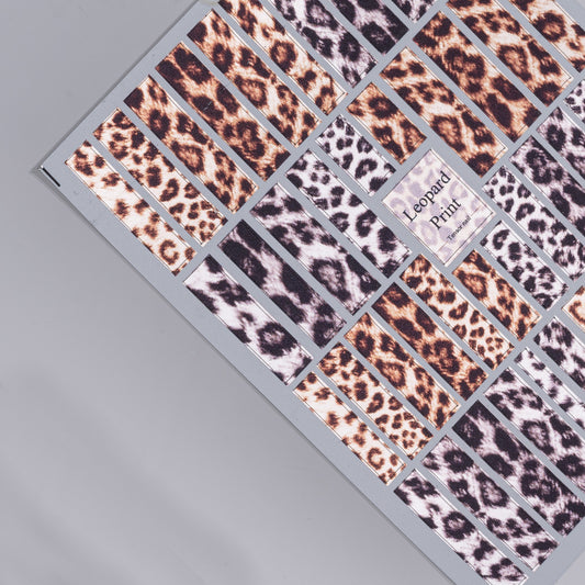 Leopard Blocks Stickers