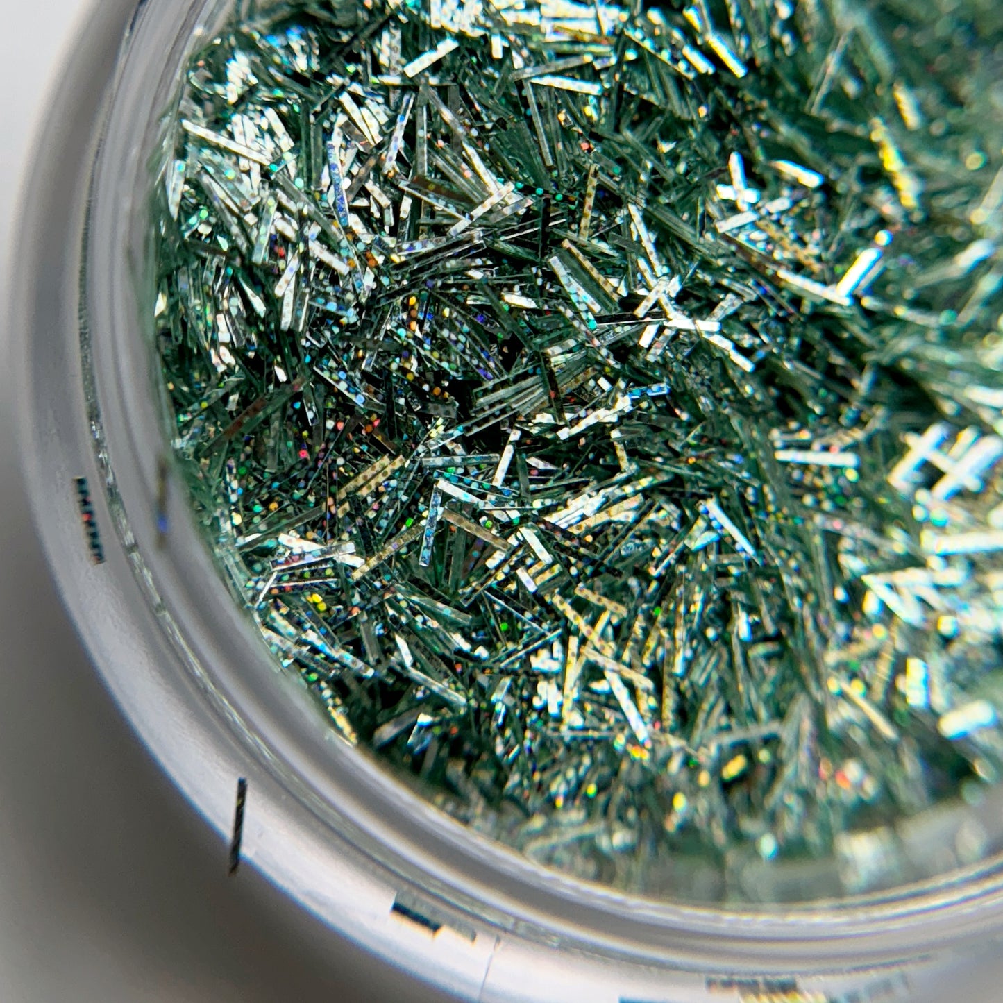 Mint Tinsel Glitter