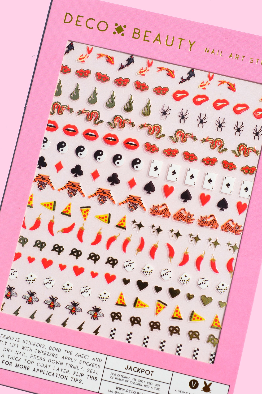 Jackpot Nail Stickers