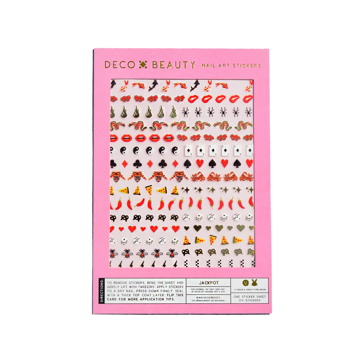 Jackpot Nail Stickers