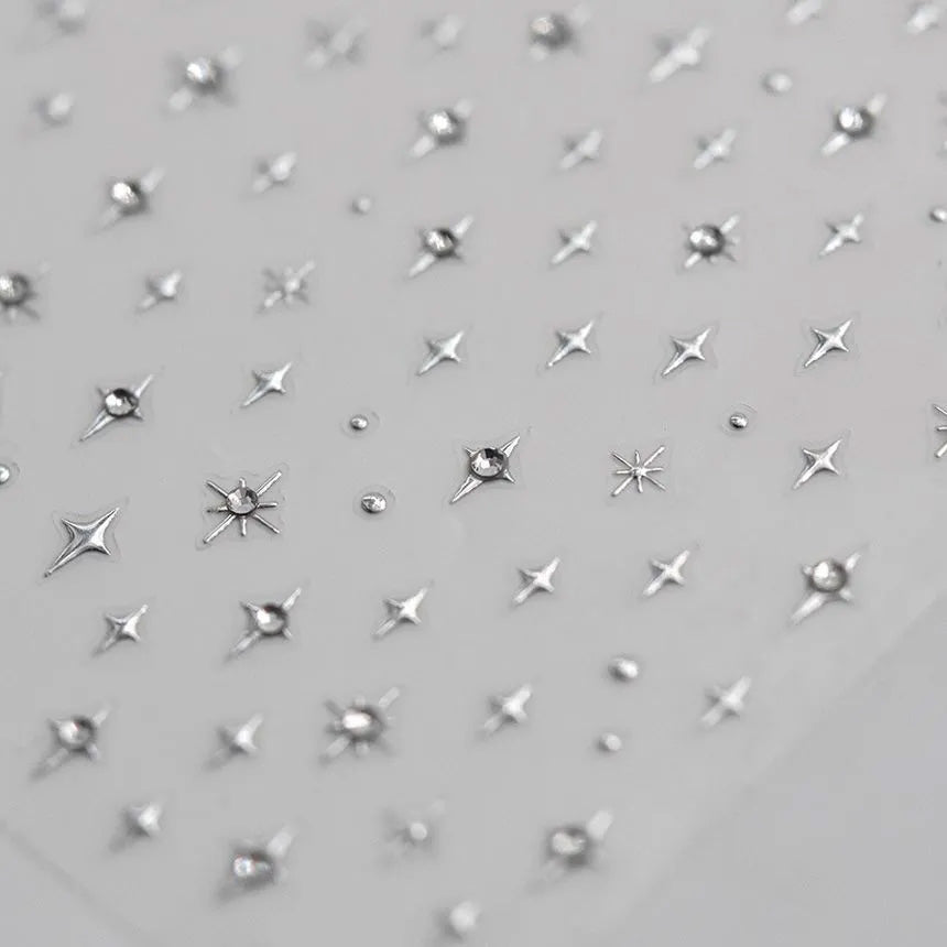 Mini Jewel Star Nail Stickers